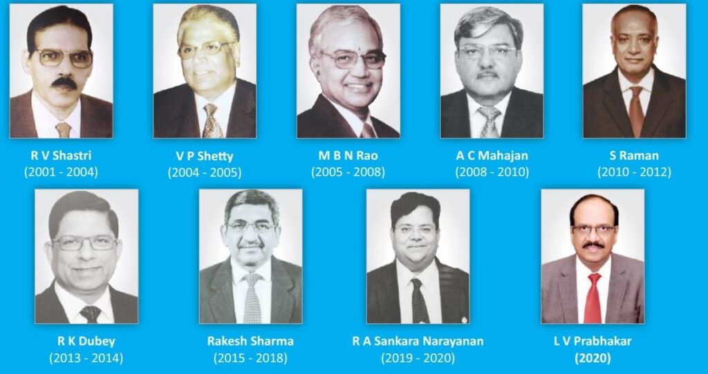 former Chairmen of Canara Bank